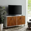 Walker Edison 58" 2-Tone Modern Bookmatch Buffet
