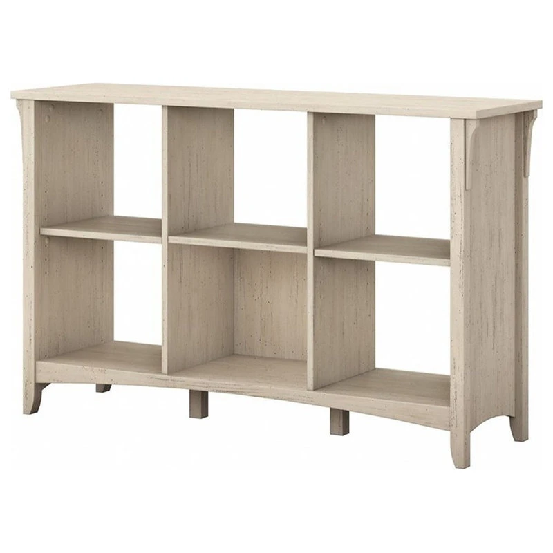 Bush Business Furniture Salinas 6 Cube Organizer In Antique White - Engineered Wood 1 Bush Business Furniture Salinas 6 Cube Organizer In Antique White - Engineered Wood