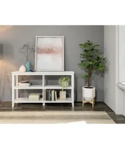 New Ridge Home Goods 2-tier Low Traditional Wooden Bookcase In White -Palace-shop bb110f3000542db3 1231 w800 h800 b0 p0