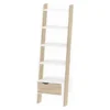 Tvilum Diana 1 Drawer Bookcase In White Oak