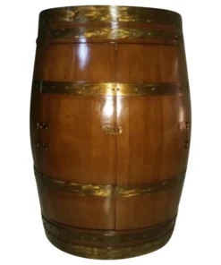 Master Garden Products Original Barrel Cabinet, Original Stain, 26"x18"x35"