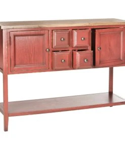 Safavieh Charlotte Storage Sideboard, Egyptian Red/Oak -Palace-shop bda119110b3e6c48 0573 w800 h800 b1 p0