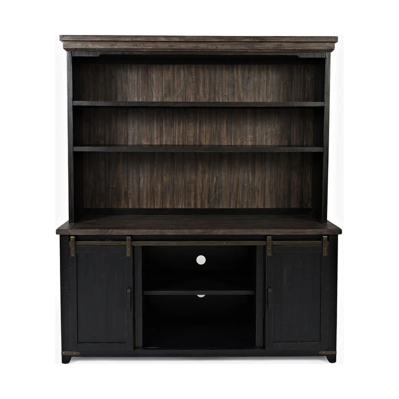 Jofran Madison County Hutch Server - Vintage Black 2 Jofran Madison County Hutch Server - Vintage Black - Image 2