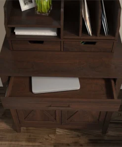 Bush Business Furniture Bush Furniture Key West Secretary Desk With Keyboard Tray & Cabinet In Cherry 8 Bush Business Furniture Bush Furniture Key West Secretary Desk With Keyboard Tray & Cabinet In Cherry -Palace-shop c111900f005eb92e 9908 w800 h800 b0 p0