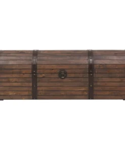 Vida XL International B.V. VidaXL Storage Chest Solid Wood Vintage Style Leather Straps 47.2" Cabinet -Palace-shop c54157480ec74a61 1767 w800 h800 b1 p0