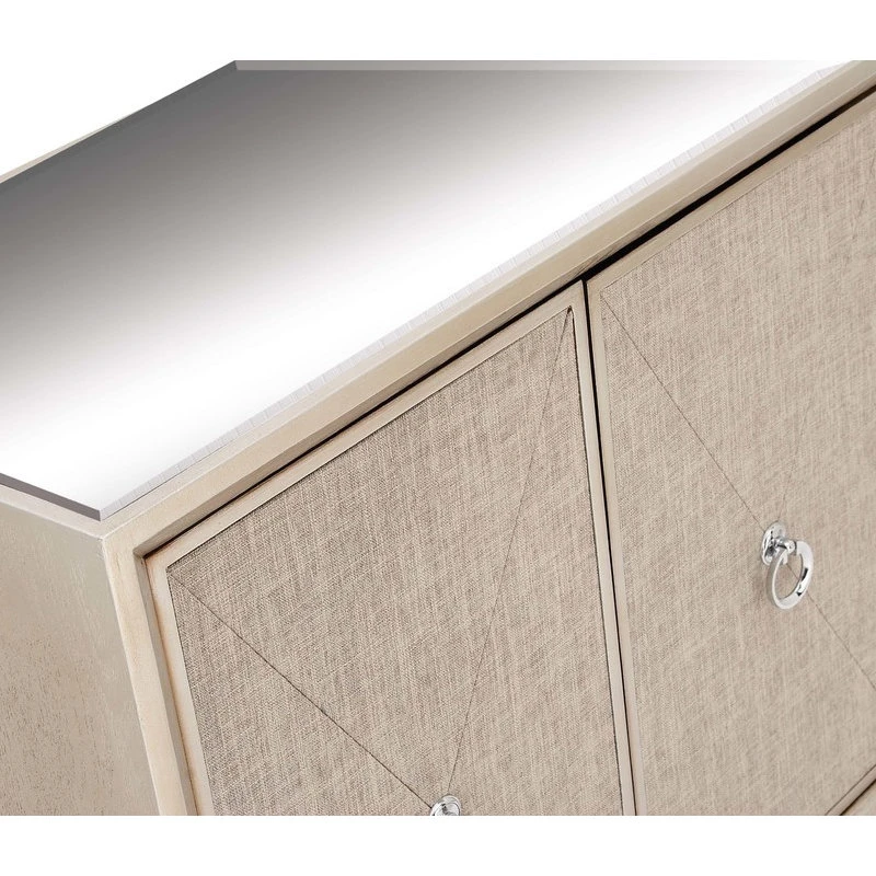 Brimfield & May Glam Beige Wood Cabinet 39851 6 Brimfield & May Glam Beige Wood Cabinet 39851 - Image 6