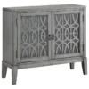 Coast To Coast Imports, LLC 2-Door Cabinet, Soft Gray