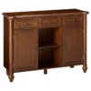 Pilaster Designs Munro Wood Buffet, Walnut
