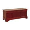 Bowery Hill Cedar Blanket Chest In Warm Brown