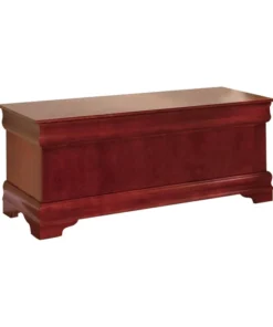 Bowery Hill Cedar Blanket Chest In Warm Brown