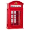 Design Toscano Telephone Booth Curio Cabinet