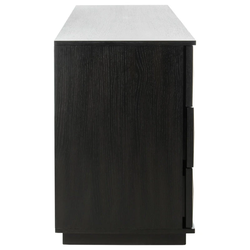 Safavieh Patty 6 Drawer Dresser, Black 2 Safavieh Patty 6 Drawer Dresser, Black - Image 2