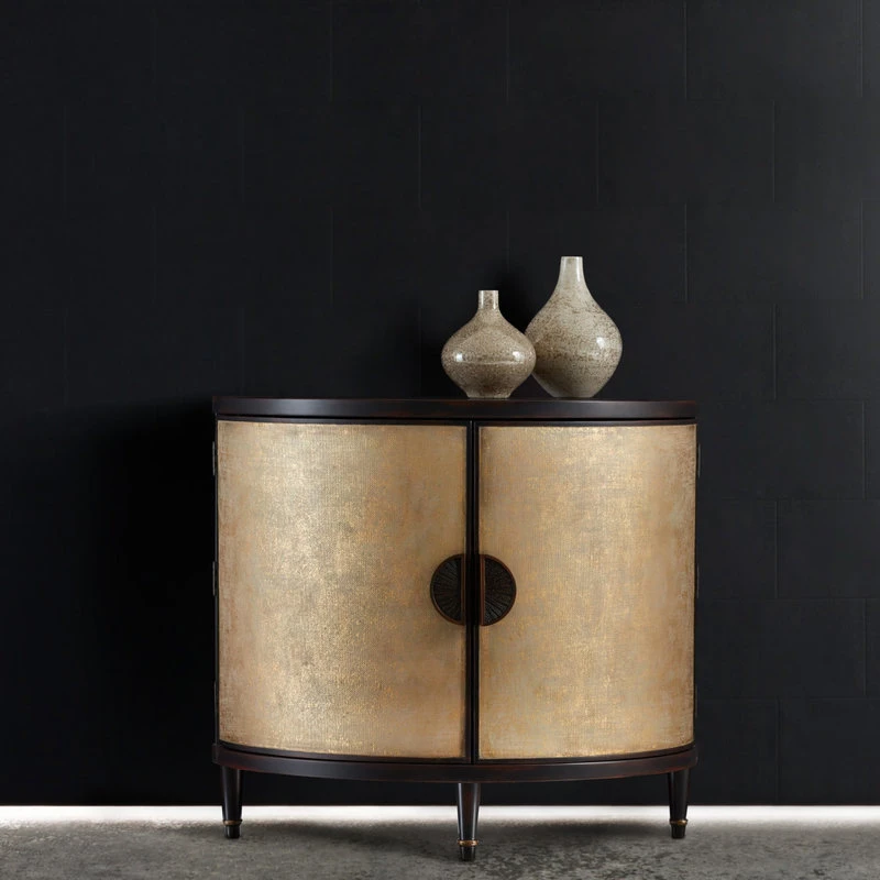 Hooker Furniture Melange Em Demilune Accent Chest 3 Hooker Furniture Melange Em Demilune Accent Chest - Image 3