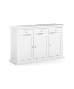 Tvilum Sonoma Scandinavian Engineered Wood Sideboard With 3 Drawers In White -Palace-shop dbb192a10edb1f61 3946 w800 h800 b1 p0
