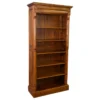 Crafters And Weavers Legacy Open Bookcase Light Brown Walnut