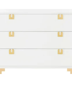 Safavieh Odalis Lacquer Chest Of Drawers, White