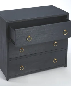 Butler Specialty Company Lark Navy Blue 3 Drawer Chest, 5392291 -Palace-shop dfa19fbe0fad6bc2 4858 w800 h800 b0 p0