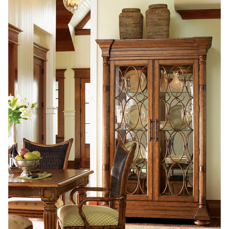 Tommy Bahama Home Mariana Display Cabinet 3 Tommy Bahama Home Mariana Display Cabinet - Image 3