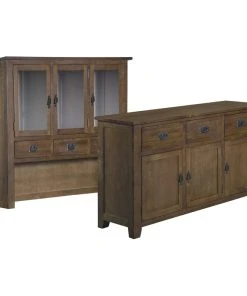 Crafters And Weavers Mission Quarter Sawn Oak China Cabinet, Hutch -Palace-shop e1c1c1800b7c9096 7603 w800 h800 b1 p0