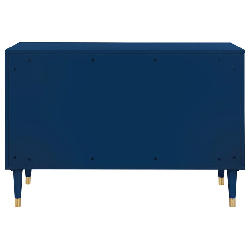 Inspired Home Nohea Sideboard, 2 Doors, Navy 5 Inspired Home Nohea Sideboard, 2 Doors, Navy - Image 5