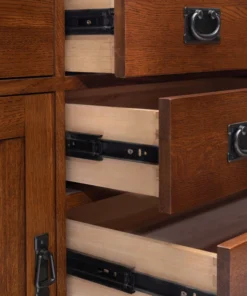 Crafters And Weavers Mission Style Solid Quarter Sawn Oak Sideboard, Console -Palace-shop e6f1d2d703a4d575 9098 w800 h800 b0 p0