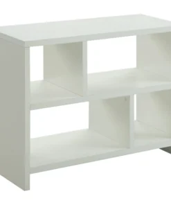Convenience Concepts Northfield Console 3 Tier Bookcase With White R4-0118
