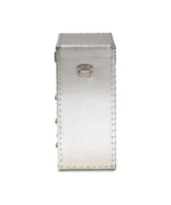 Baxton Studio Serge French Industrial Silver Metal 3-Drawer Accent Storage Chest -Palace-shop e8411d9e0dcaac50 7203 w800 h800 b1 p0