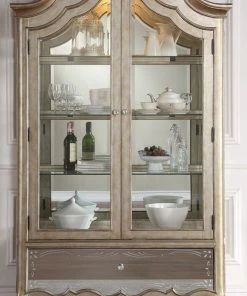 Acme Furniture Esteban Curio, Mirrored And Antique Champagne -Palace-shop e9e179d9023dac6f 6983 w800 h800 b0 p0