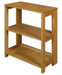 Regency Flip Flop 29" High Deskside Folding Bookcase, Medium Oak