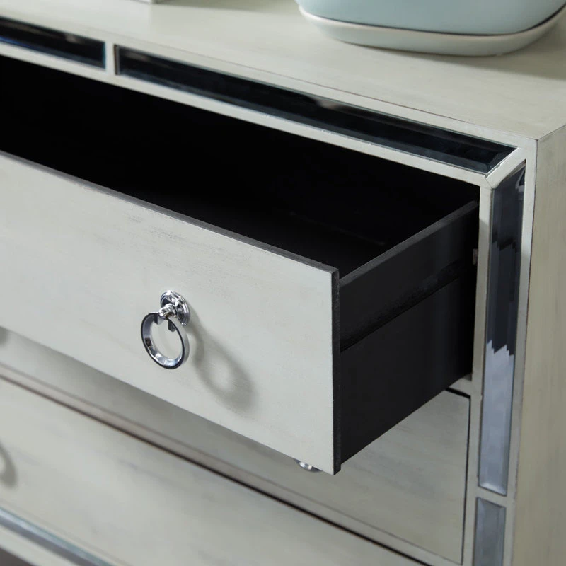 Brimfield & May Glam White Wood Chest 56690 6 Brimfield & May Glam White Wood Chest 56690 - Image 6