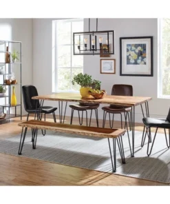 Coaster Home Furnishings Coaster 31" Casual Staggered Metal Bookcase In Walnut And Black -Palace-shop f371fc9d0ee70003 3407 w800 h800 b0 p0