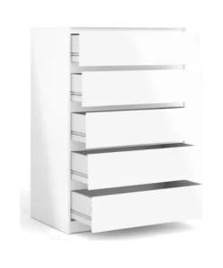 Tvilum 5 Drawer Chest White High Gloss 8 Tvilum 5 Drawer Chest White High Gloss -Palace-shop f3b1466f01388887 9285 w800 h800 b1 p0