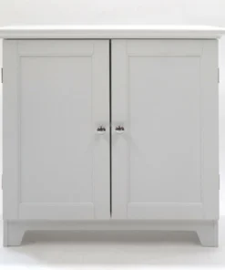W. C. Redmon Co Shaker Style Double Door Cabinet, White
