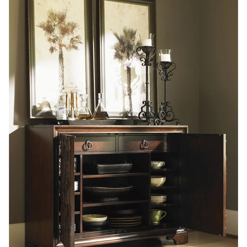 Tommy Bahama Home Balboa Carved Door Chest 4 Tommy Bahama Home Balboa Carved Door Chest - Image 4