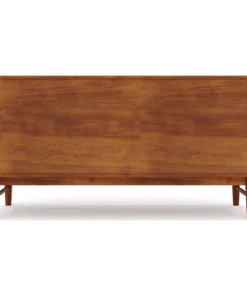 Unique Furniture Lavina 3-Drawer Wood Sideboard, Walnut -Palace-shop f5616aa503bd8b9a 6664 w800 h800 b1 p0