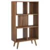 LexMod Transmit 31" Wood Bookcase, Walnut