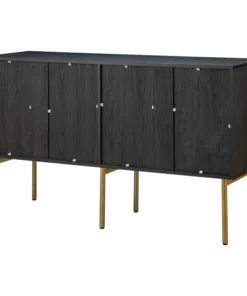 Karat Home 6 Drawer 54"W Double Dresser, Black -Palace-shop f5f1dd3203241a8c 0885 w800 h800 b1 p0