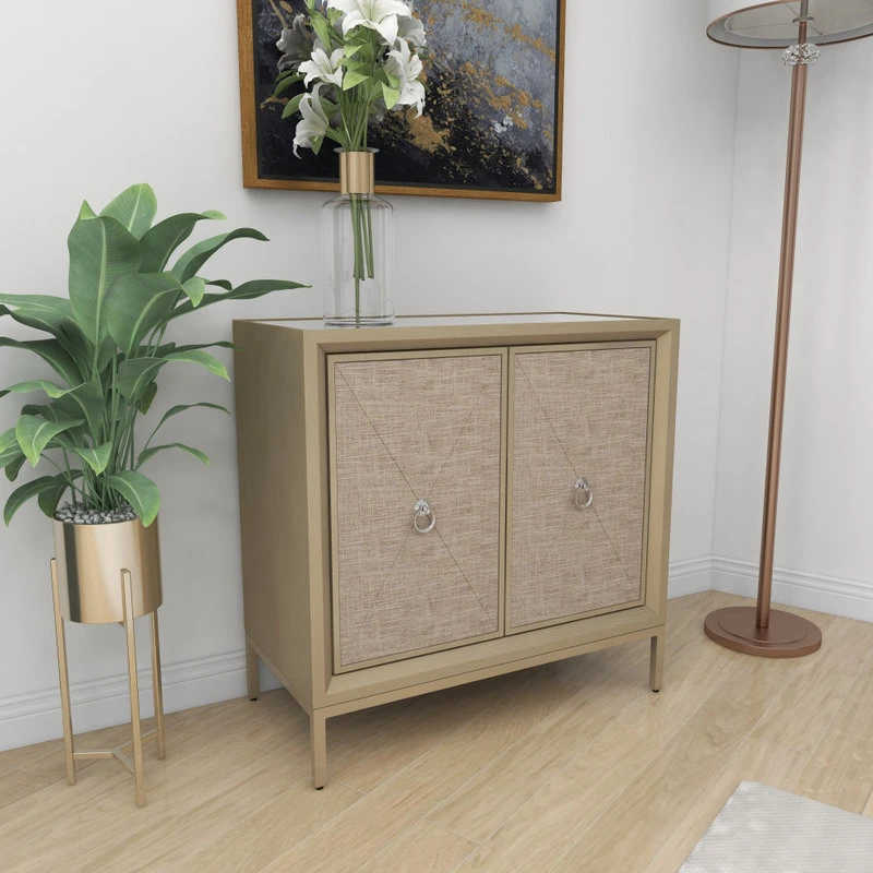 Brimfield & May Glam Beige Wood Cabinet 39851 11 Brimfield & May Glam Beige Wood Cabinet 39851 - Image 11