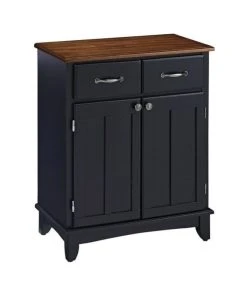 Homestyles Buffet Of Buffets Wood Buffet In Black