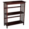 Casual Home Mission 3 Shelf Bookcase, Espresso