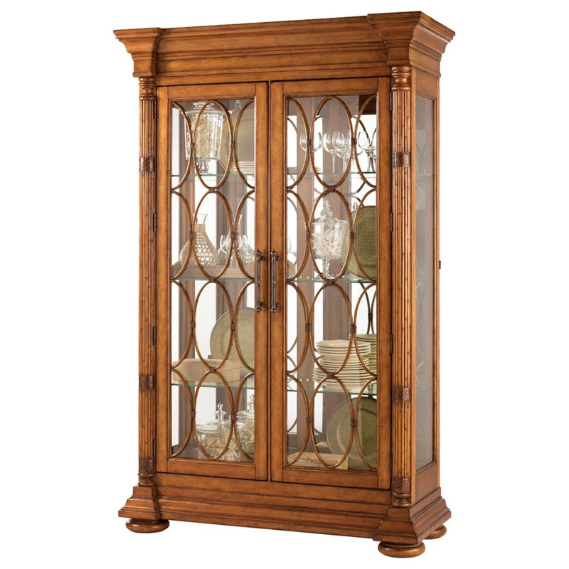 Tommy Bahama Home Mariana Display Cabinet 1 Tommy Bahama Home Mariana Display Cabinet