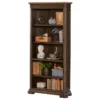 Martin Furniture Executive Open Bookcase, Fully Assembled, Brown
