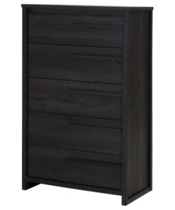 South Shore Furniture South Shore Tao 5-Drawer Chest, Gray Oak