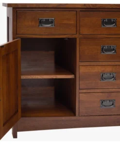 Crafters And Weavers Mission Style Solid Quarter Sawn Oak Sideboard, Console -Palace-shop fd713f9003a4d56e 9098 w800 h800 b1 p0