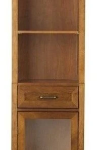 Atlin Designs 65" 1 Door Linen Cabinet In Oil Oak