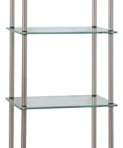Convenience Concepts Designs2Go Classic Glass 4 Tier Tower
