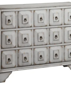 ELK Home 13085 Mohala 3-Drawer Chest, Aegean Mist