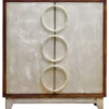 Uttermost 25789 Jacinta Silver Cabinet