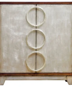 Uttermost 25789 Jacinta Silver Cabinet