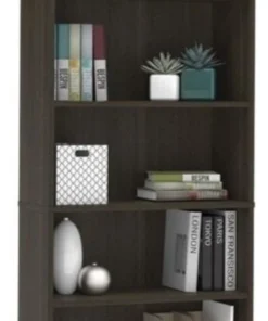 Bestar Standard Bookcase, Dark Chocolate